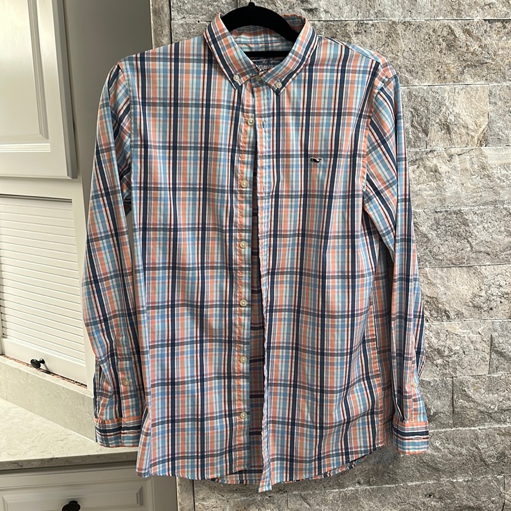 Vineyard vines Performance On The Go Dress Shirt